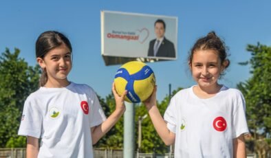 Osmangazi’de Geleceğin Voleybolcuları Yetişiyor