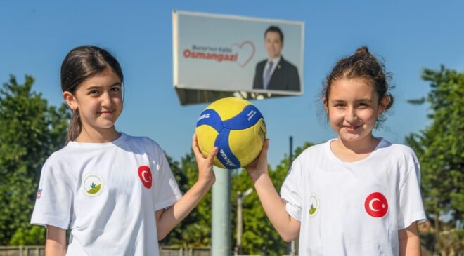 Osmangazi’de Geleceğin Voleybolcuları Yetişiyor