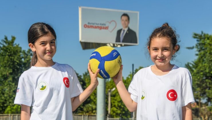 Osmangazi’de Geleceğin Voleybolcuları Yetişiyor