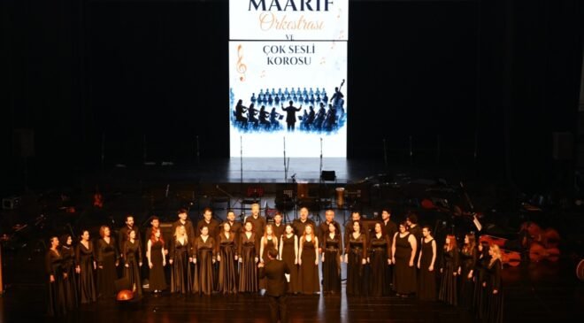 Bursa Maarif Orkestrası ve Çok Sesli Korosundan Muhteşem Yıl Sonu Konseri