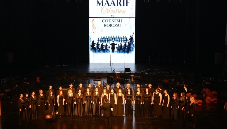 Bursa Maarif Orkestrası ve Çok Sesli Korosundan Muhteşem Yıl Sonu Konseri