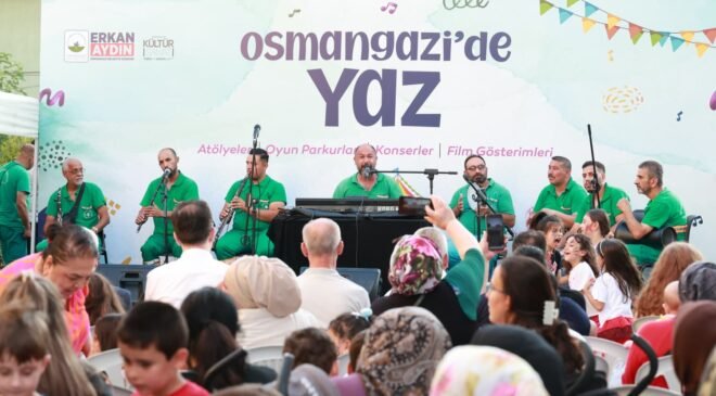 Osmangazi’de Yaz Mahalle Şenlikleri Selamet Mahallesi’nde Coşkuyla Başladı