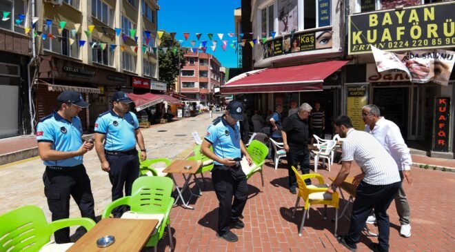 Osmangazi’de Zabıta Ekiplerinden Engelsiz Yaşam için Sıkı Denetim