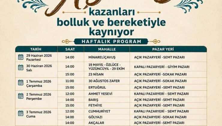 Nilüfer’de Aşure Geleneği Devam Ediyor