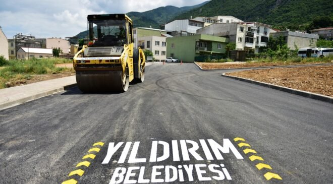 Yıldırım’da Yollar Yenileniyor Ulaşım Konforlu ve Güvenli  Hale Getiriyor