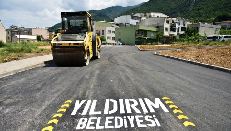 Yıldırım’da Yollar Yenileniyor Ulaşım Konforlu ve Güvenli  Hale Getiriyor