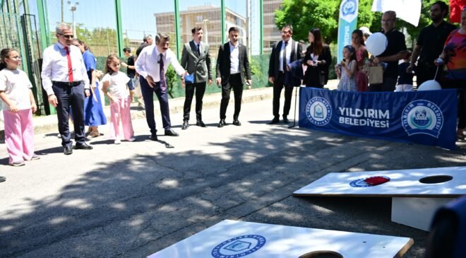 Yıldırım’da Sokaklar Çocuklar için Dönüşüyor