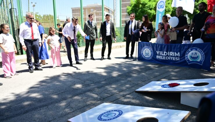 Yıldırım’da Sokaklar Çocuklar için Dönüşüyor