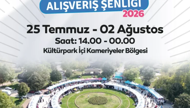 İnegöl’de 5. Hanımeli Alışveriş Şenliği 25 Temmuz’da Başlıyor