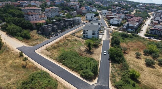 Nilüfer’de Yol Yapımı ve Asfalt Çalışmaları Hız Kazandı