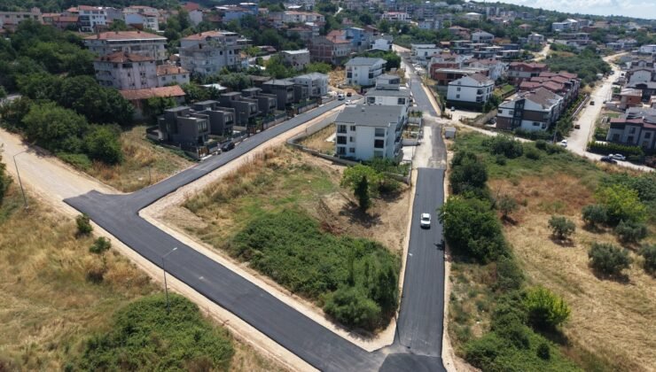 Nilüfer’de Yol Yapımı ve Asfalt Çalışmaları Hız Kazandı