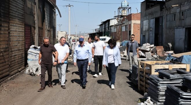 Nilüfer Belediye Başkanı Şadi Özdemir Mahallelerdeki Sorunları Yerinde İnceledi