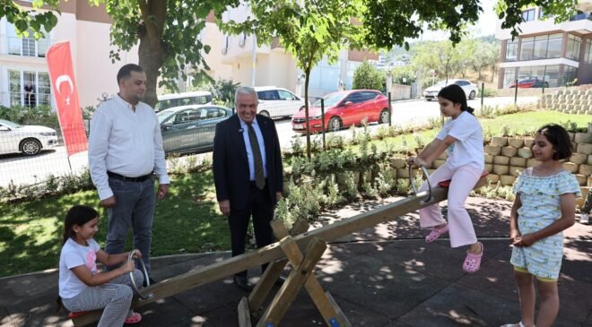 Nilüfer Çalı’da Mehmetçik Parkı Törenle Açıldı