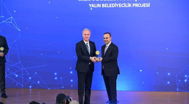 İnegöl Belediyesi’nin “Yalın Belediyecilik” Projesine Bakanlıktan 11. Verimlilik Ödülü