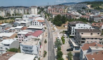Büyükşehir Belediyesi Üçevler Mahallesi’nde Asfalt Yeniliyor
