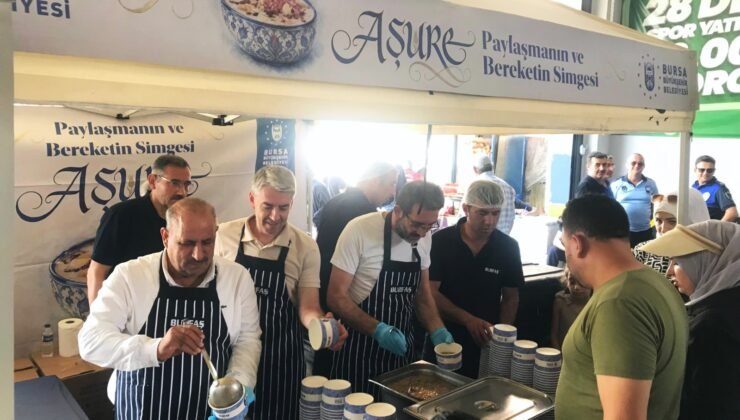 Gürsu’da Aşure İkramları Devam Etti