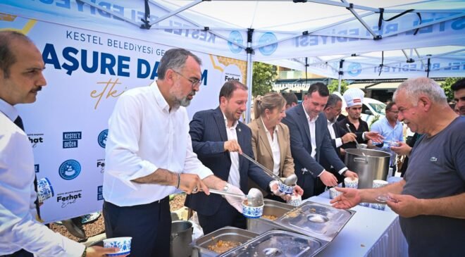 Kestel’de Muharrem Ayı Bereketi Paylaşıldı
