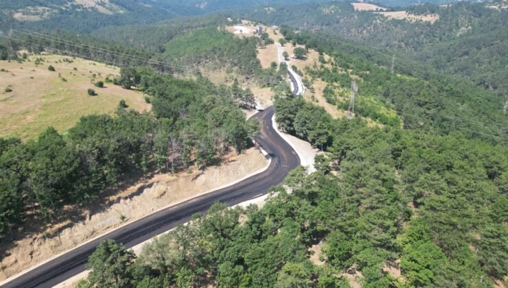Büyükşehir Belediyesi Osmangazi Dağakça Yolunu Yeniledi