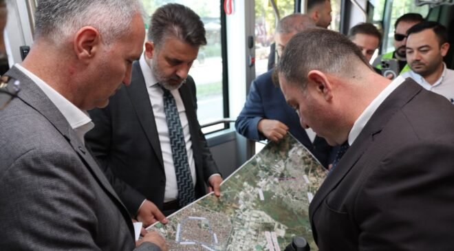 İnegöl İlçesine Metrobüs Geliyor