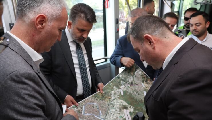 İnegöl İlçesine Metrobüs Geliyor
