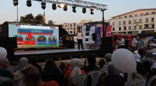 İlçe Şenliklerinin İkinci Durağı Gürsu İlçesi Oldu