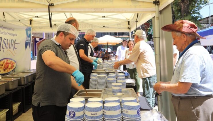 Büyükşehir Belediyesi’nde İznik’te Aşure Bereketi