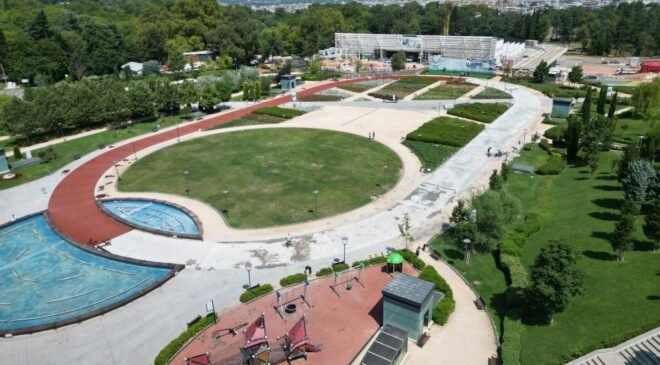 Büyükşehir Belediyesi’nden Millet Bahçesine Estetik Dokunuş