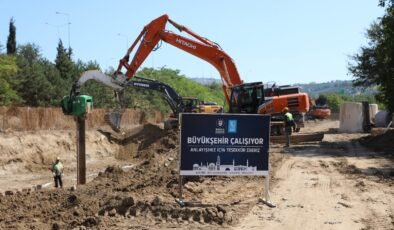 Büyükşehir Belediyesi Osmangazi’de  Atıksu Altyapısını Güçlendiriyor