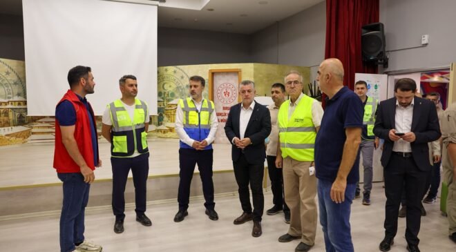 Büyükşehir Belediyesi Başkan Vekili Şahin Biba Şahin Başol’da Çalışmaları İnceledi