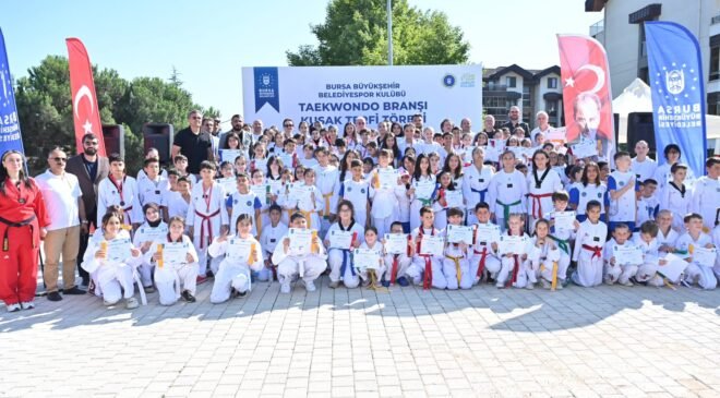 Büyükşehir Belediyesporlu Taekwondocuların Kuşak Heyecanı