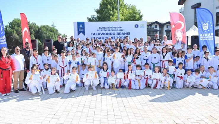 Büyükşehir Belediyesporlu Taekwondocuların Kuşak Heyecanı