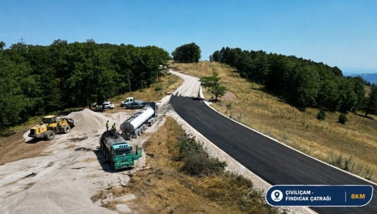 Büyükşehir Belediyesi Mustafakemalpaşa’nın Yollarını Yeniliyor