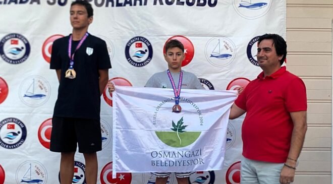 Osmangazi Belediyespor Yüzme Sporcuları Takımı 39. Prens Adaları Yüzme Yarışmasında Önemli Bir Çıkış Yakaladı