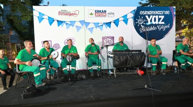 Osmangazi’de Eğlence Mahalle Mahalle Gezmeye Devam Ediyot