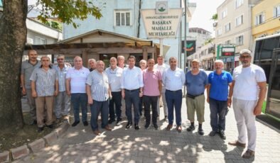 Osmangazi Belediye Başkanı Erkan Aydın Başaran Mahallesi’nde Vatandaşlarla Buluştu