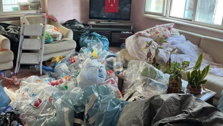 Osmangazi Çırpan Mahallesi’nde Çöp Evden 2.5 Ton Geri Dönüşüm Atığı Çıkarıldı
