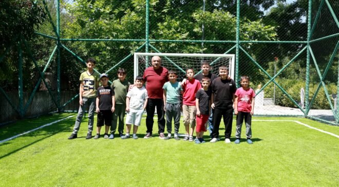 Osmangazi Belediye Başkanı Erkan Aydın Çocukların Hayalini Gerçeğe Dönüştürdü