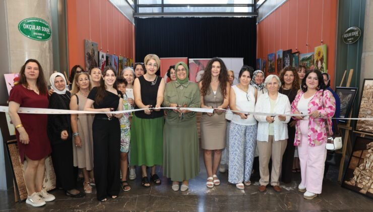 OSMEK Kursiyerleri Bir Yıllık Emeklerini Sanatseverlere Sergilediler