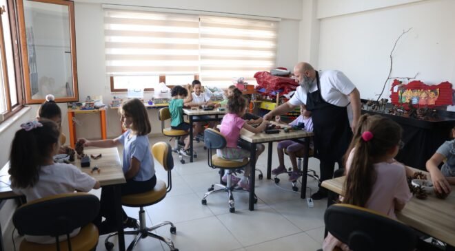 Osmangazi Belediyesi’nden Çocuklara Çevre Bilinci Kazandıran “Orman Sanatları Atölyesi”