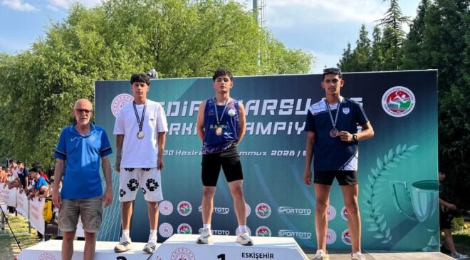 Osmangazi’li Atletizm Takımı Sporcuları U16 Türkiye Şampiyonasına Damga Vurdu