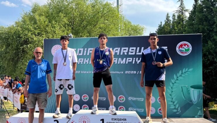 Osmangazi’li Atletizm Takımı Sporcuları U16 Türkiye Şampiyonasına Damga Vurdu