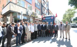 İnegöl’de ilk Metrobüs Hattının Deneme Sürüşü Yapıldı