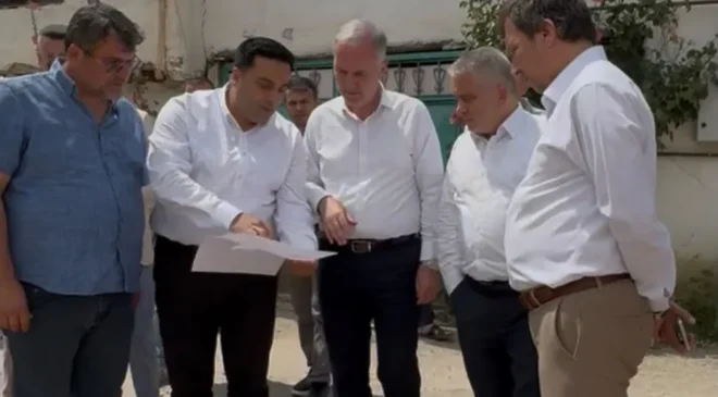 İnegöl Belediyesi Kırsalda Üst Yapı  Hamlesi Devam Ediyor