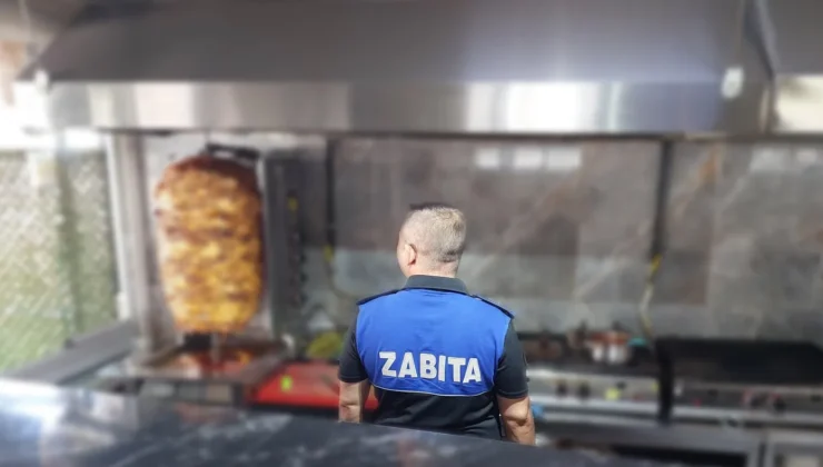 İnegöl’de Zabıta Ekiplerinden Döner Solanlarına Denetim