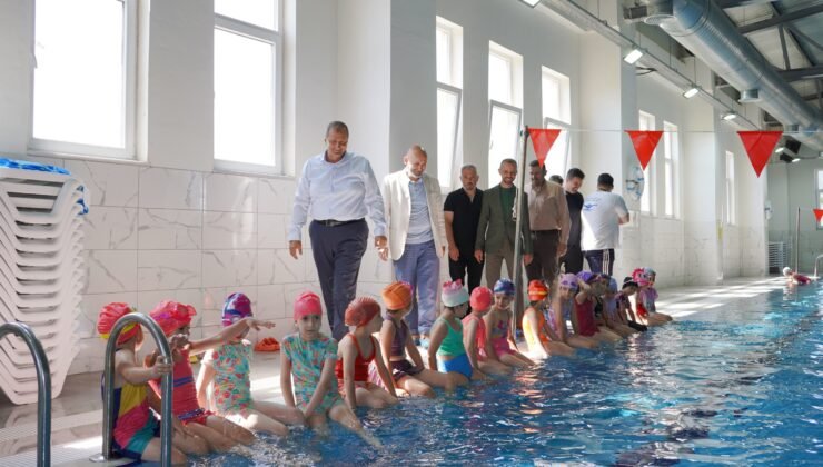 İznik Belediyesi 2026 Yaz Yüzme Kursları 506 Öğrenciyle Başladı