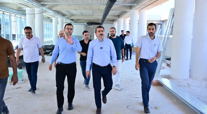 Yıldırım Yavuzselim Pazar Yerinde Çalışmalar Devam Ediyor