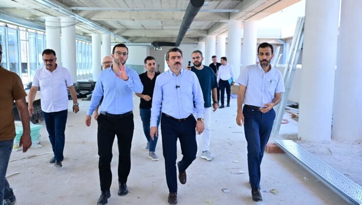 Yıldırım Yavuzselim Pazar Yerinde Çalışmalar Devam Ediyor