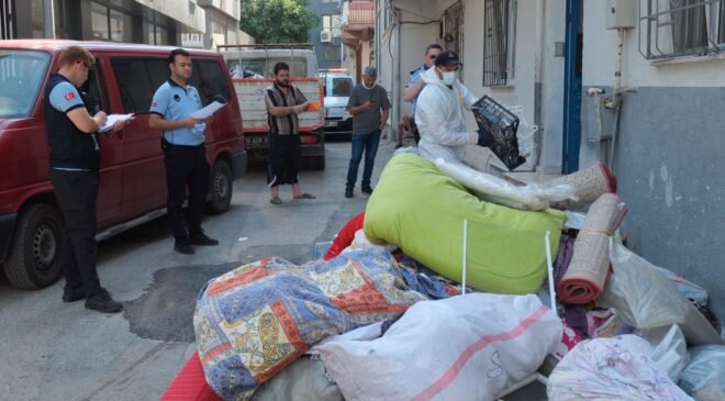 Yıldırım Kazım Karabekir Mahallesindeki Çöp Ev Temizlendi