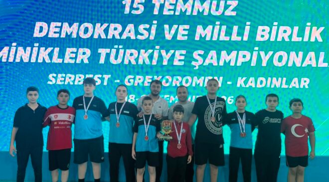 Güreşte Yıldırım Belediyespor Rüzgarı