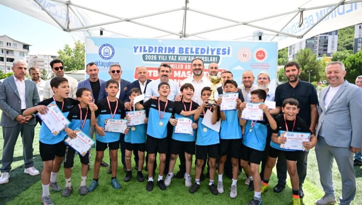 Yıldırım’da Yaz Kuran Kursları Camiler Arası Futbol ve Masa Tenisi Turnuvası Sona Erdi
